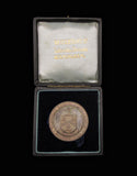 1911 Taunton's School Southampton 38mm Silver Prize Medal