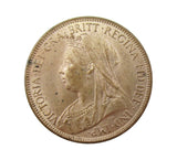 Victoria 1901 Halfpenny - UNC