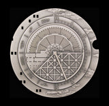 Spain 2006 Calouste Gulbenkian Foundation 50th Anniversary 130mm Silver & Bronze Medal Pair