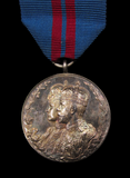 George V 1911 Coronation Full Sized Medal On Ribbon