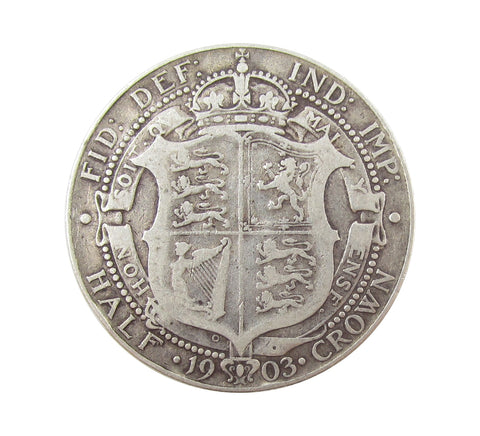 Edward VII 1903 Halfcrown - Fine