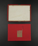 1937 Royal Mint Card Case For George VI 4 Coin Gold Proof Set