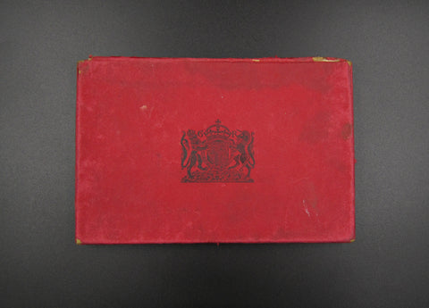 1927 Royal Mint Card Case For George V 6 Coin Proof Set