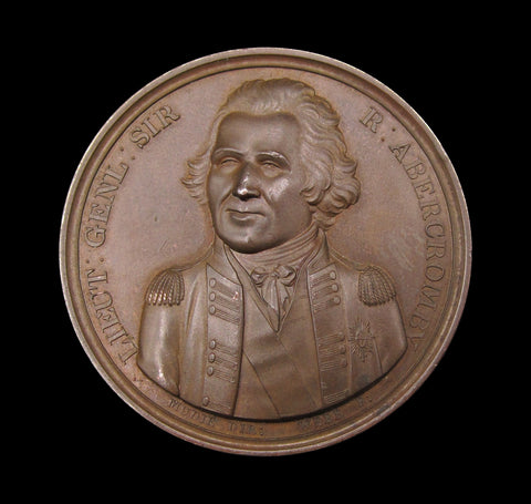 1801 General Abercromby English Army In Egypt 41mm Medal - By Webb