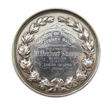 1887 Bradford Victoria Jubilee Ball 58mm Silver Medal - By M. Rhodes