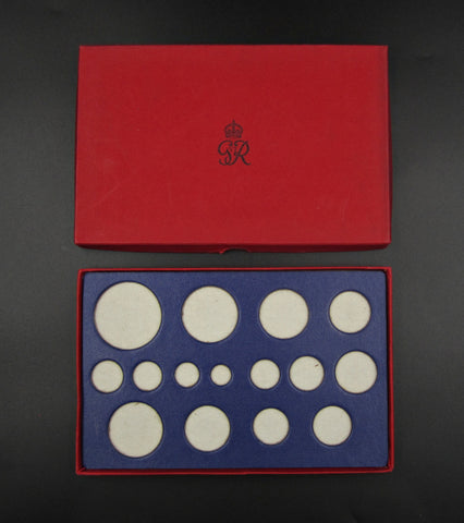 Royal Mint Card Case For George VI 1937 15 Coin Proof Set