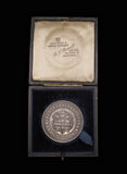 1911 Christ's Hospital Sports 45mm Silver Medal - Cased