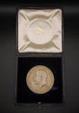 1911 George V Royal Society of Arts Silver President's Medal - By Wyon