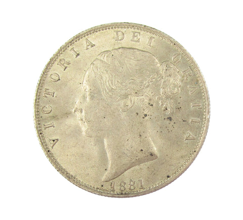 Victoria 1881 Halfcrown - EF