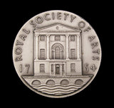 1947 Princess Elizabeth Royal Society Of Arts 57mm Silver Medal