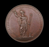 1805 Admiral Nelson Battle Of Trafalgar 41mm Bronze Medal - By Webb
