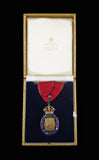 1986 The Order of The Companions of Honour Silver Gilt Badge - To Sydney Brenner