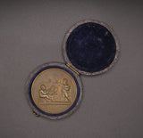 France 1899-1900 Silver & Bronze Education Medal Pair - By Domard