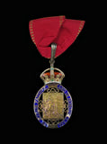 1986 The Order of The Companions of Honour Silver Gilt Badge - To Sydney Brenner