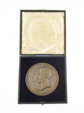 1893 Duke & Duchess Of York Visit To London 76mm Medal - By Adams