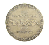 1934 Liverpool Cathedral 57mm Silver Medal - By Gilbert
