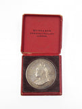 1896 Victoria Union Fire Insurance Co 38mm Silver Medal - By Bowcher