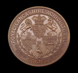 1908 Royal Lancashire Agricultural Society 47mm Bronze Medal