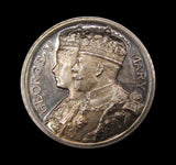 1911 South Notts Hussars 36mm Silver Cased Medal - By Bowcher