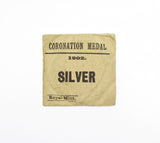 1902 Edward VII Coronation 31mm Silver Medal - In RM Envelope