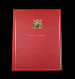 1974 Royal Society Queen's Medal 72mm Silver By Gillick - Cased