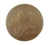 1702 Prince George & Queen Anne 42mm Medal - By Roettier