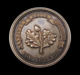 1911 South Notts Hussars 36mm Silver Cased Medal - By Bowcher