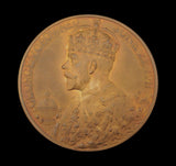 1911 George V Bronze Coronation 51mm Medal - With Envelope