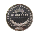 c.1897 Wimbledon Art & Benevolent Society 23mm Silver Medal