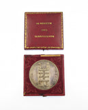 c.1832 Stonyhurst College 53mm Silver Medal - Cased