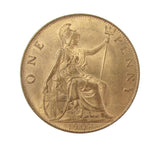 Edward VII 1904 Penny - UNC
