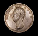 1806 Death Of William Pitt 53mm Silver Medal - By Webb