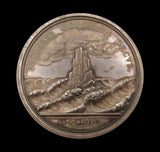 1806 Death Of William Pitt 53mm Silver Medal - By Webb