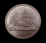 1794 Admiral Earl Howe Naval Victory 48mm Medal - By Kuchler