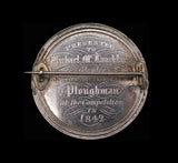 1842 Glenken's Society 45mm Silver Agricultural Medal