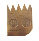 1982 Seven Centuries Of Trial Of The Pyx Bronze Medal - By Royal Mint