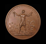 1834 Abolition Of Slavery 'Am I Not A Man And A Brother' 44mm Bronze Medal - By Davis