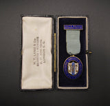 1901 Society Of Arts 56mm Silver President's Medal - By Fuchs / Wyon