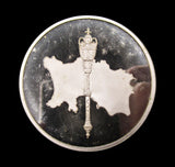 1981 States Assembly Of Jersey 51mm Silver Medal - Cased