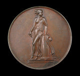 1827 Sir Walter Scott 62mm Bronze Medal - By Stothard