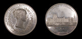1847-1851 Houses of Parliament & Great Exhibition 74mm Medal Pair - By Ottley