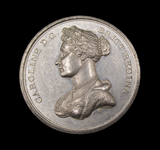 1820 Return Of Queen Caroline To England 40mm Medal - By Kempson