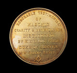 1830 Masonic Charity & Benevolence Duke of Sussex 36mm Silver Medal