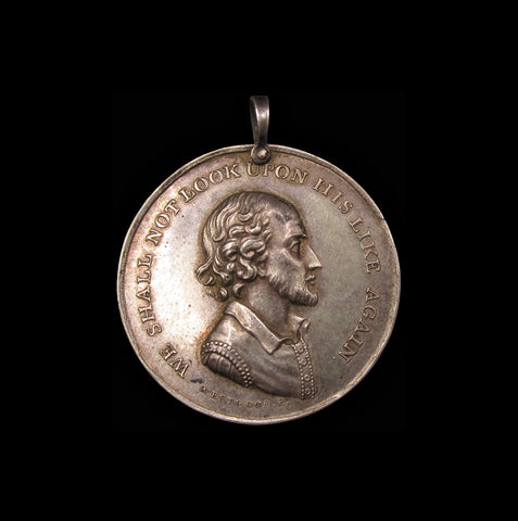 1769 William Shakespeare Jubilee 32mm Silver Medal - By Westwood
