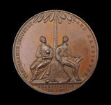 1838 Jamaica St Ann's Bay Anti Slavery Society 41mm Medal - By Davis