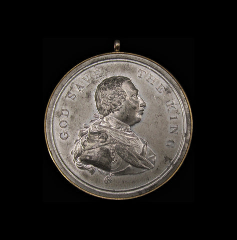 1809 George III Golden Jubilee 48mm Medal - By Halliday