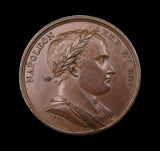 France 1815 Antwerp Chamber of Commerce 32mm Medal - By Droz