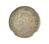 Hong Kong 1893 Five Cents - NGC MS64