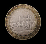 1944 Battle Of London 57mm Silver Cased Medal - By Pinches