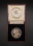 1911 South Notts Hussars 36mm Silver Cased Medal - By Bowcher
